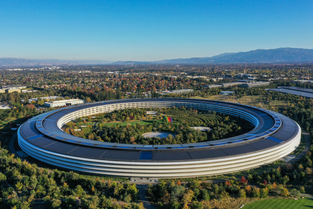 Apple HQ in Cupertino, California.